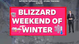 LIVE STREAM - WEEKEND BLIZZARD - RIGHT NOW + UPDATES