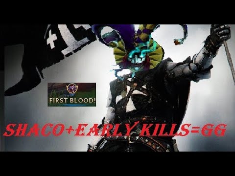 Shaco Early Game DOMINATION