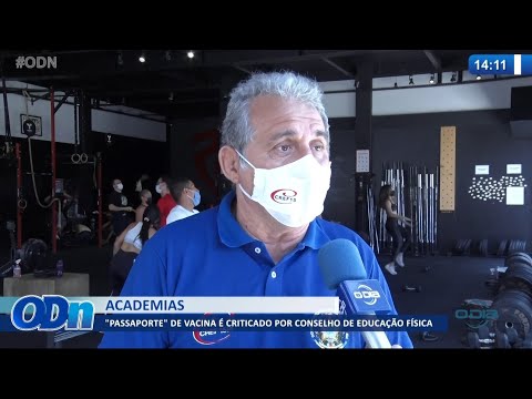 Passaporte de vacina eÌ criticado por Conselho de Educacão FiÌsica 04 10 2021