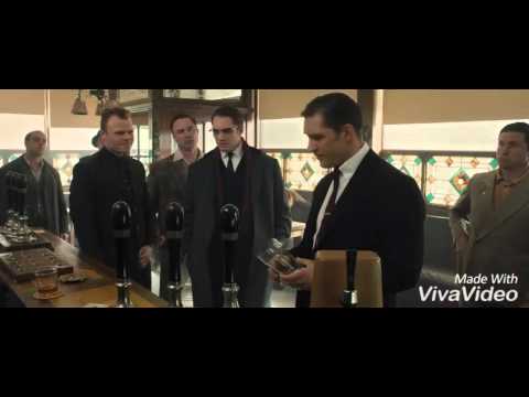 Legend (2015) Bar fight.