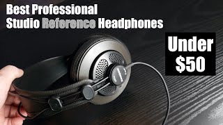Best Inexpensive Studio Reference Headphones Under $50 - Samson SR850