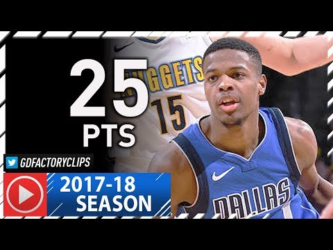 Dennis Smith Jr. Full Highlights vs Nuggets (2018.01.16) - 25 Pts