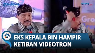 Menegangkan! Detik-detik Eks Kepala BIN Hendropriyono Nyaris Tertimpa Videotron: Lolos dari Maut