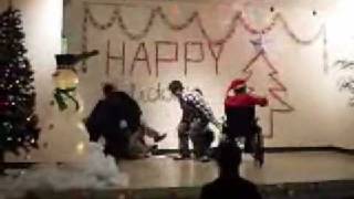 hd christmas party -- GRANDMA GOT RAN OVER BY A REINDEER