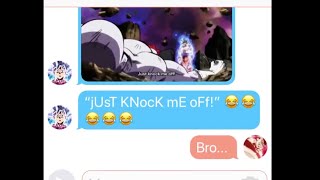 GOKU ROASTS JIREN! | DBS Final Episode Texting Story