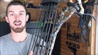 How to setup a compound bow for finger shooting, instinctive shooting, barebow shooting.