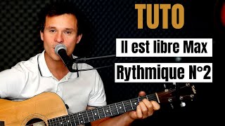 Tuto guitare Hervy© Cristiani - Il est libre max Rythmique NÂ°2 (Accords et Paroles)