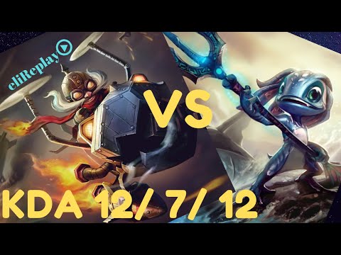 Samyaza3 as  Corki MID  vs Fizz -KDA : 12/ 7/ 12   |  EUNE Challenger  |  League of Legends