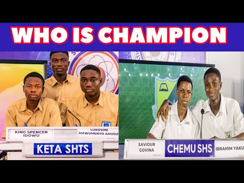 Intense Speed Race between Keta SHTS and Chemu and Accra High at 1\8 stage of NSMQ 2025