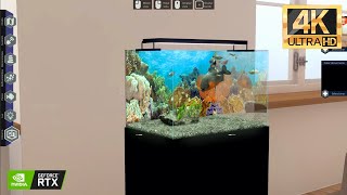 Behind Glass: Aquarium Simulator | Gameplay | Sin Comentarios (4k 60FPS)