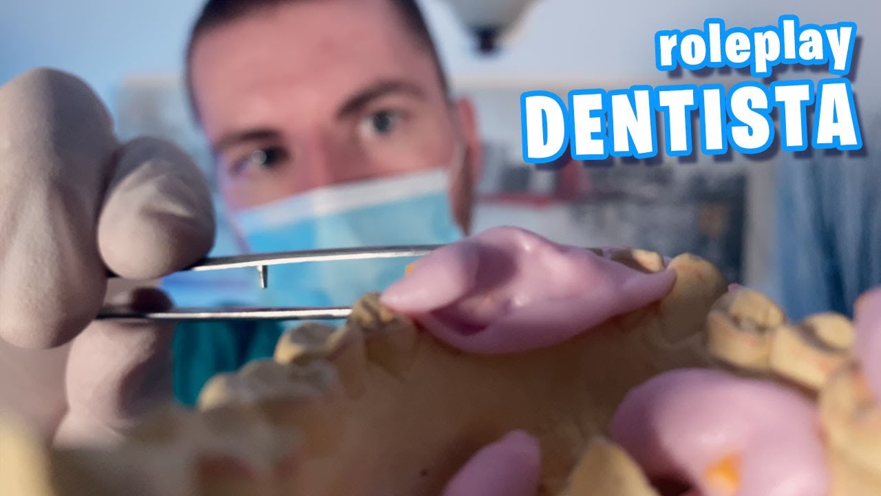 Roleplay DENTISTA: PULIZIA dei DENTI // Roleplay ASMR Ita