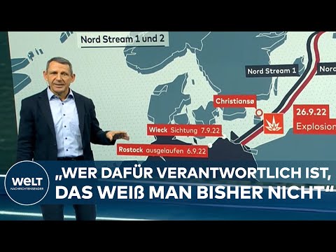 WER HAT DIE PIPELINES GESPRENGT? "Eigentlich kommen nur Minentaucher oder Kampfschwimmer in Frage"