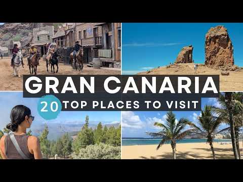 20 of the Best Places to Visit in Gran Canaria - 4K Travel Guide
