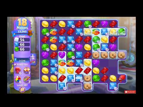 Wonka's World of Candy Level 187 NO BOOSTERS - A S GAMING