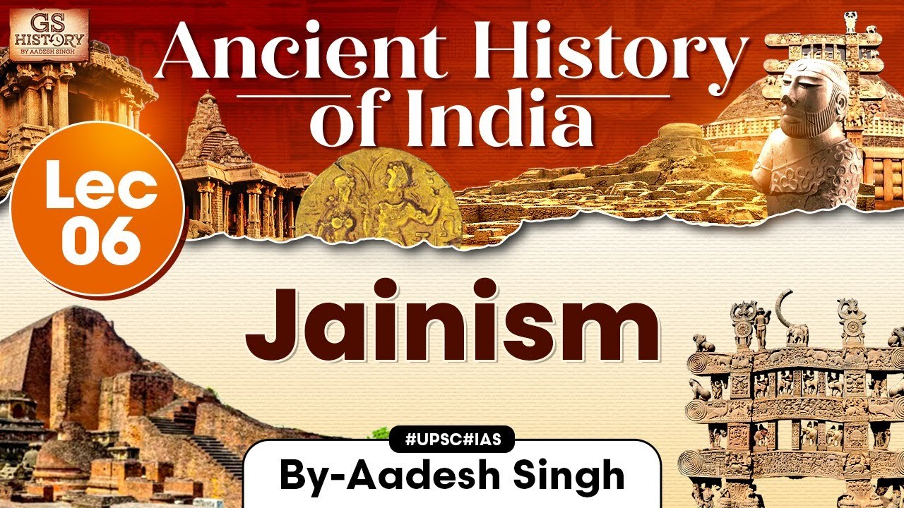 Video lecture covering Jainism philosophy and history