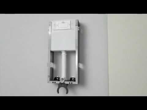 Установка инсталляции для унитаза Sanit