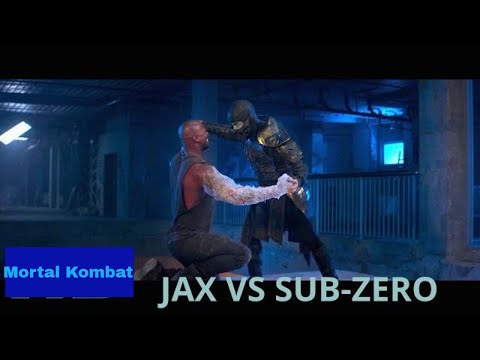 MK10  Jax vs Sub Zero - Ice Sub Zero was defeated by Iron Jax #positivelifelab #mk11