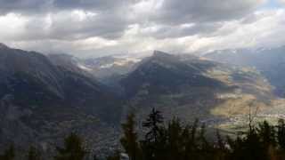 preview picture of video 'début de tempête en Valais  HD'