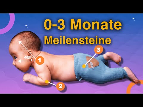 Die ersten 3 Monate: Wichtige Meilensteine deines Babys