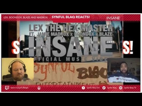 Synful Blaq Reacts - Lex the Hexmaster Feat Magic Ninja Crew - Insane