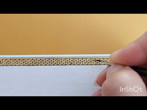 Persian illumination tutorials by Maryam Nadimi (#گره #girih #تذهیب #tezhip )