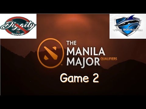 No Diggity vs Vega - Game 2 - Manila Major Qualifier - Highlights