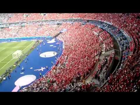 National Anthem of Austria performed by fans euro 2016