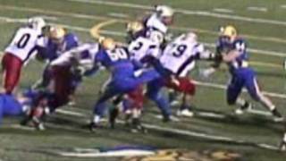 preview picture of video '2010 Jeff City Jays fumble at Francis Howell 20 yard line - returned for 80 yard TD'