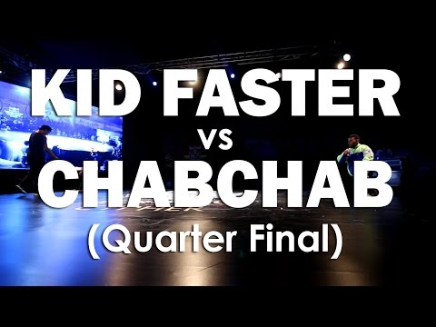 KID FASTER vs CHABCHAB - Quarter Final - Red Bull BC One Cypher 2015 Morocco | YOUZAR