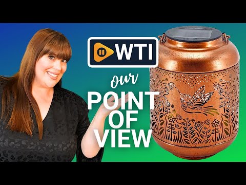 Hummingbird Solar Lantern - WTI product video review