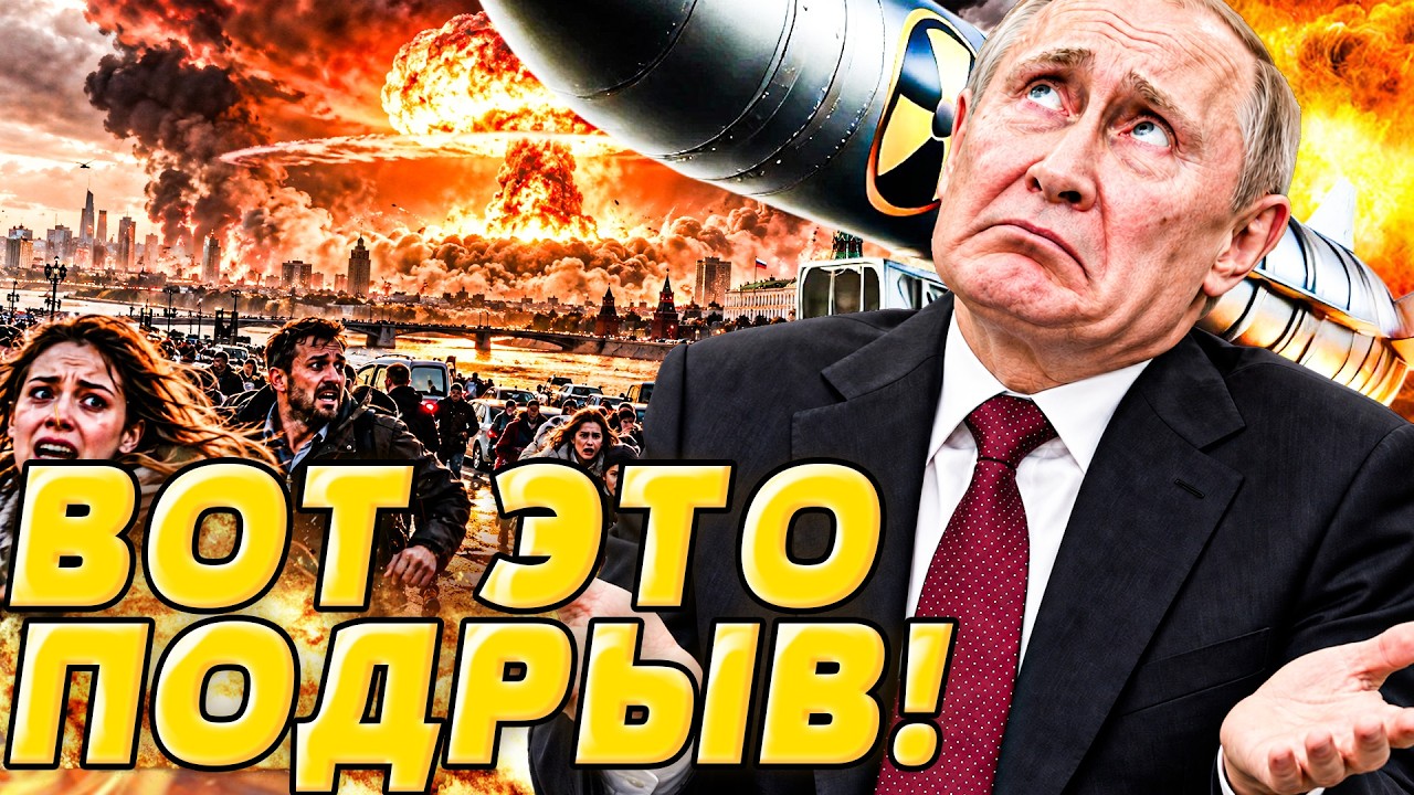 🤯ЖЕСТЬ! ПУТИН СДЕЛАЛ ЭТО БЕЗ КОЛЕБАНИЙ! ЯДЕРНАЯ КАТАСТРОФА ПОРАЗИЛА ВСЮ РФ! 