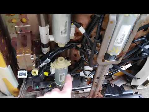Replacing seats in a 2008 Nissan Altima - part 1