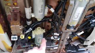 Replacing seats in a 2008 Nissan Altima - part 1