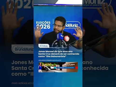 Jones Manoel alfineta bolsonaristas em Santa Cruz do Capibaribe