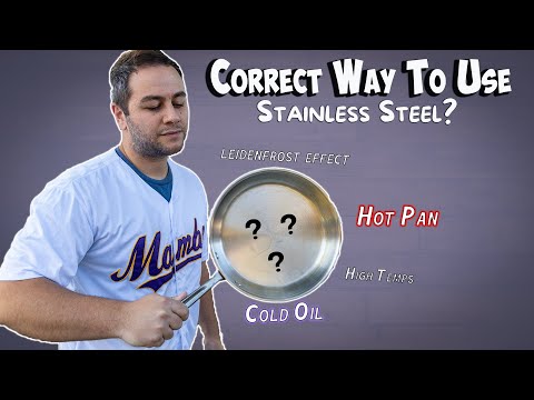 What's The Correct Way To Cook With A Stainless Steel Pan?