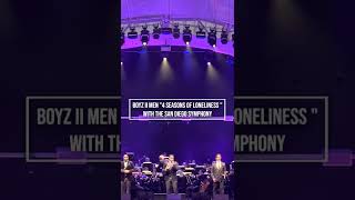 Boyz II Men Perform &quot;4 Seasons Of Loneliness&quot; With The San Diego Symphony!