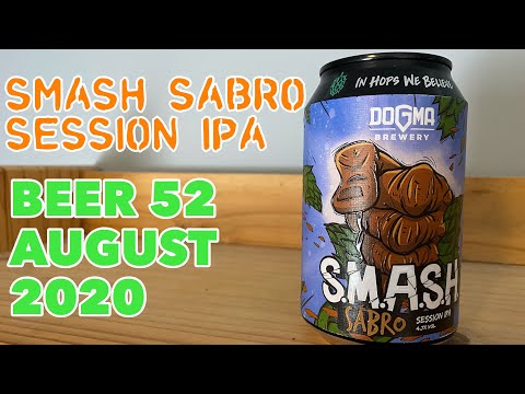 Smash Sabro Session IPA | Dogma Brewery | Beer52