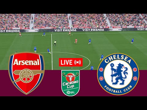 [LIVE] Arsenal vs Chelsea EFL Carabao Cup 25/26 Final Full Match - Video Game Simulation