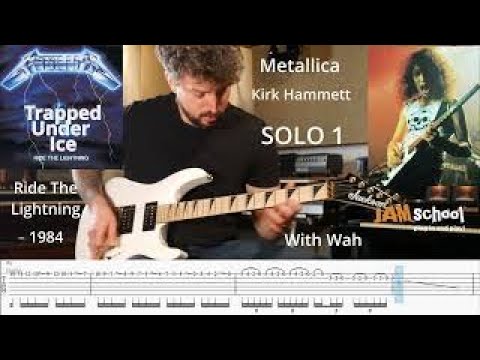 Metallica Trapped Under Ice Guitar Solo Kirk Hammett (With TAB)