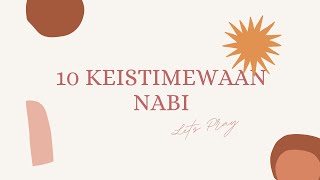 Download lagu SYAIR 10 KEISTIMEWAAN NABI/LAM YAHTALIM/ARAB DAN TERJEMAHNYA mp3