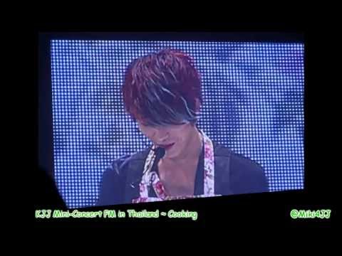 130217 KJJ Mini-Concert FM in Thailand ~ Cooking