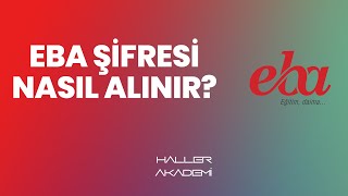 EBA Şifresi Nasıl Alınır? #eba #uzaktanegitim
