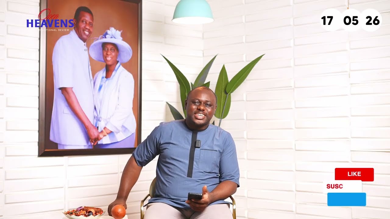 Open Heavens Devotional for today 17-05-2026 || JUBILEE