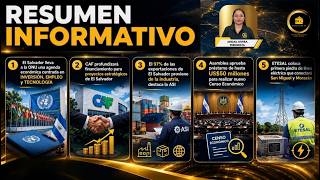 📰✨ Resumen informativo 🇸🇻📊
