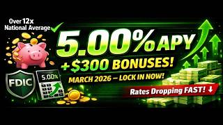 Best High-Yield Savings Accounts March 2026 – Up to 5.00% AP