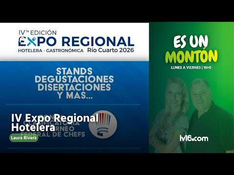 IV Expo Hotelera Gastronómica en Río Cuarto: Todo lo que tenés que saber | Es Un Montón
