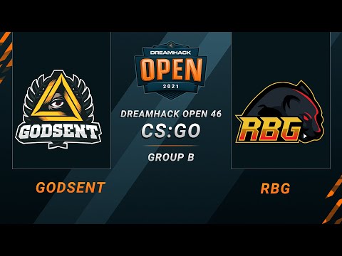 CS:GO - RBG vs. GODSENT [Mirage] Map 2 - DreamHack Open 46  - Group B - NA