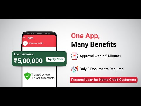 Home Credit: Personal Loan App video