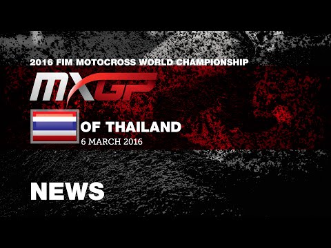 Race Highlights MXGP of Thailand 2016 - motocross