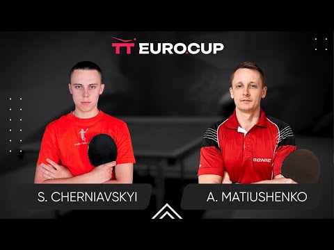 15:30 Serhii Cherniavskyi - Andrii Matiushenko 03.12.2023 TT Euro.Cup Ukraine Master.  TABLE 4